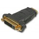 DVI-D Socket to HDMI Socket Adaptor